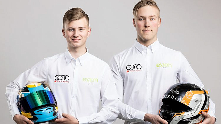 Ett helt nytt team i form av Exion Racing gör STCC TCR Scandinavia-debut 2022 med de två unga talangerna Calle Bergman och Isac Aronsson.